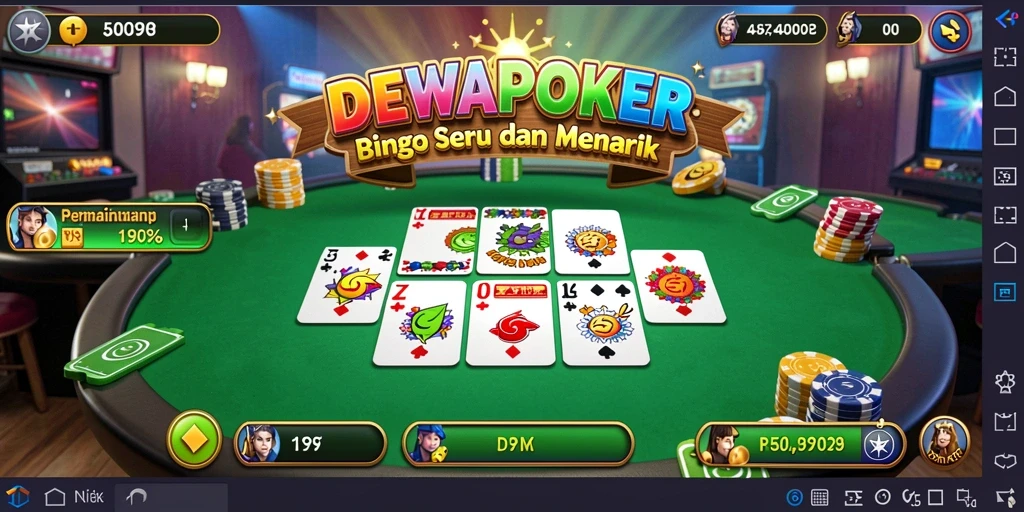 Gameplay DEWAPOKER yang menarik dan penuh warna.