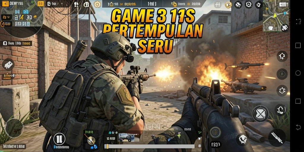Tampilan gameplay DEWI138 dengan aksi pertempuran seru.