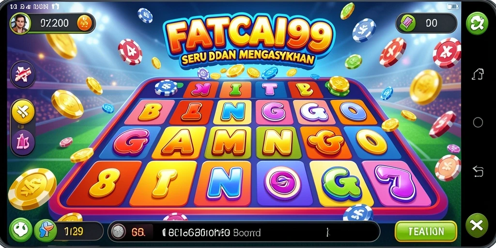 Tampilan gameplay seru dari FATCAI99 yang penuh strategi Bingo.