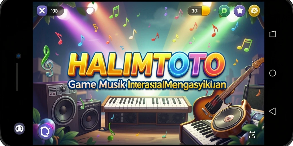 Tampilan gameplay HALIMTOTO yang seru dan interaktif.