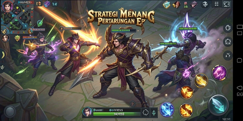 Tampilan menarik dari gameplay strategi HOYE55 yang menegangkan.