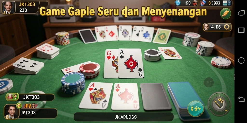Tampilan gameplay seru dan interaktif dari JKT303.