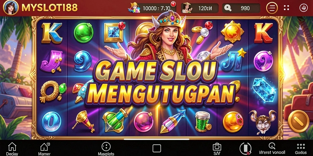 Tampilan menarik dari permainan slot MYSLOT188 yang seru.