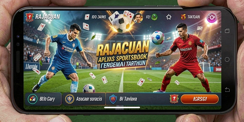 Tampilan gameplay menarik dari RAJACUAN dalam aksi taruhan Sportsbook.