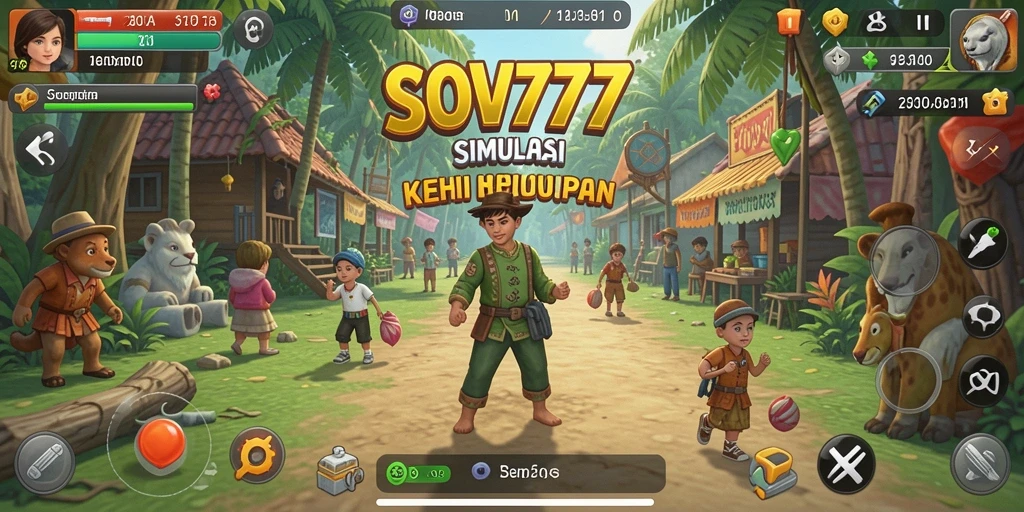 Tampilan gameplay SOV777 yang menarik dan menawan.