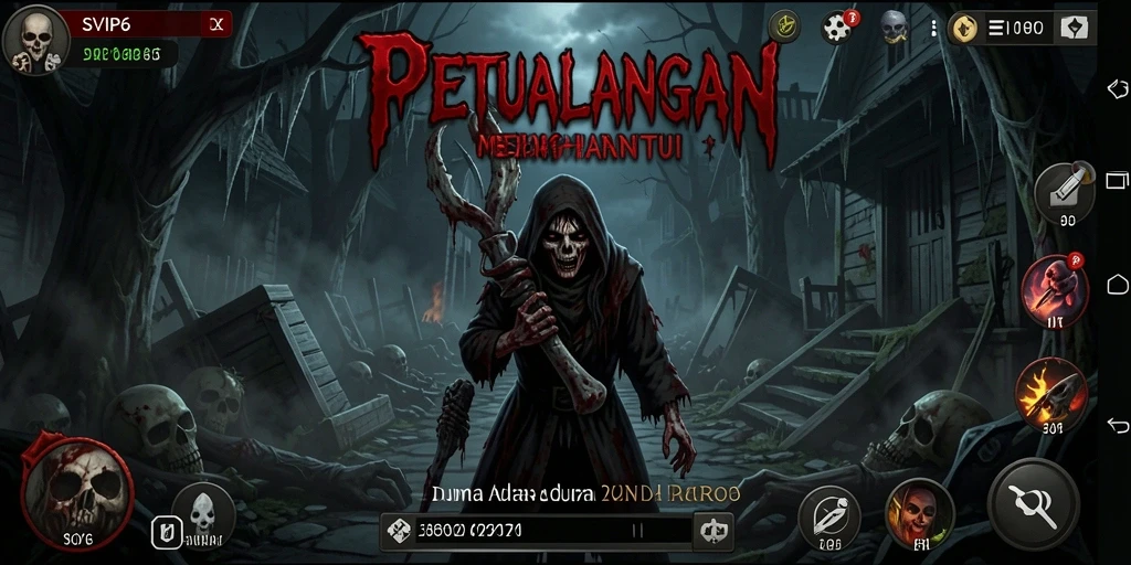 Tampilan gameplay menegangkan dari SVIP6 yang mencekam.